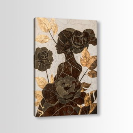 Wallity Pintura Decorativa en Lienzo KNV10089 - 5070 Multicolor 50 x 70 cm